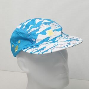 Boco Gear Hat Cap 5 Panel Strap Back One Size Blue NBXC New Balance Running Mens